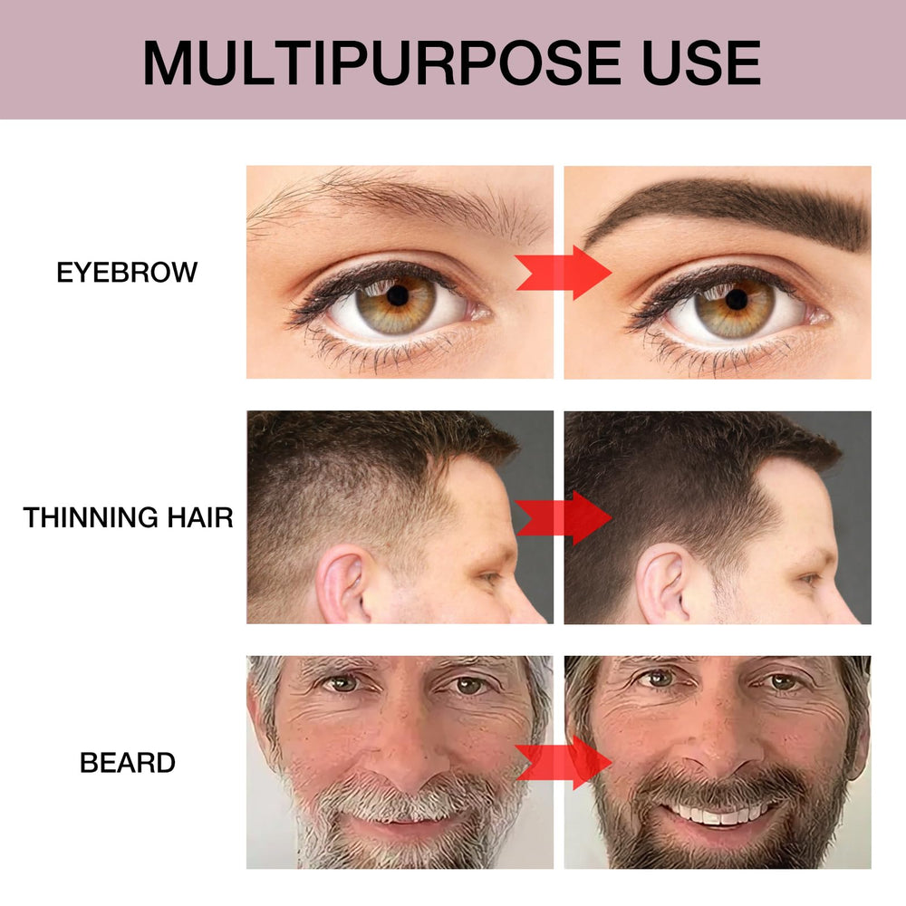 GEUUFEA mascara para cejas y barba con color temporal.
