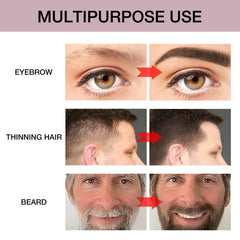 GEUUFEA mascara para cejas y barba con color temporal.
