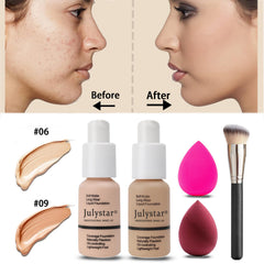 Prebase facial Geyomi para mayor suavidad y duración del maquillaje.