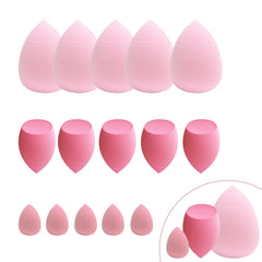 GFOUNS esponjas de maquillaje multicolor para aplicación homogénea.