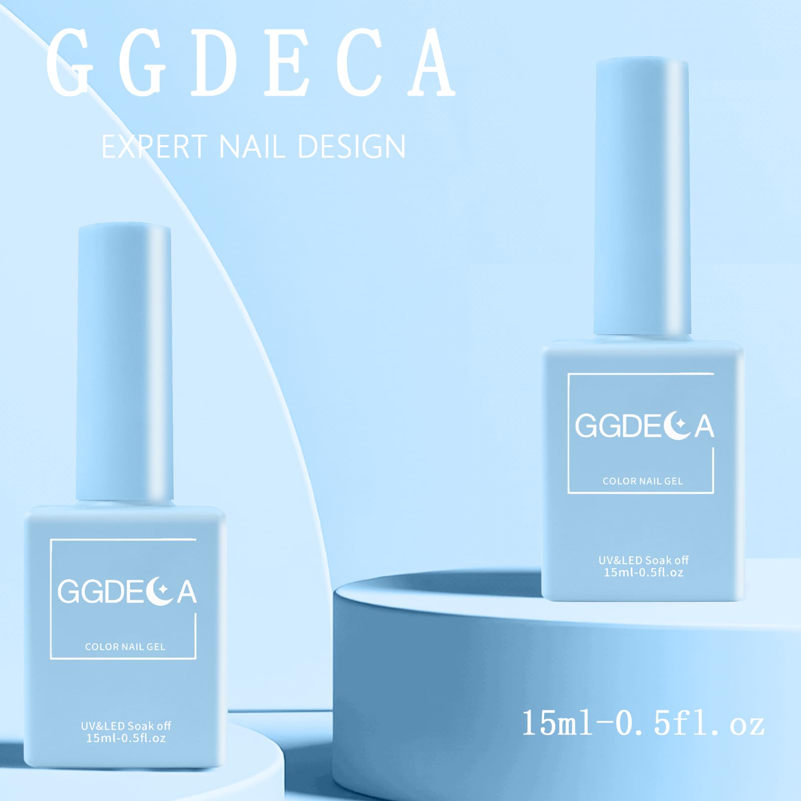 GGDECA base y capa superior fortalecen adherencia en uñas