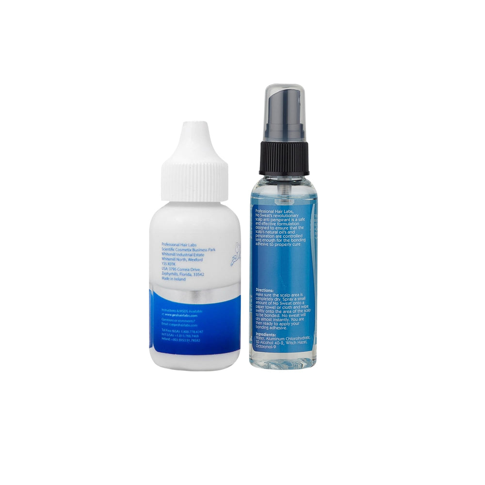 GHOSTBOND XL: caja del set con adhesivo y antiperspirante para uso profesional.