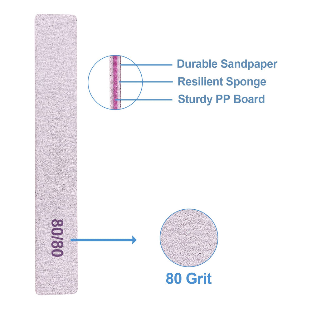Lima GigaGround 80-80 de grano grueso, duradera y reutilizable