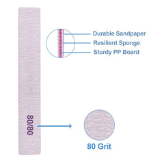 Lima GigaGround 80-80 de grano grueso, duradera y reutilizable