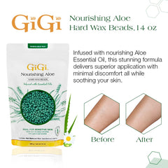 GIGI cera dura Aloe rostro suave y depilación precisa