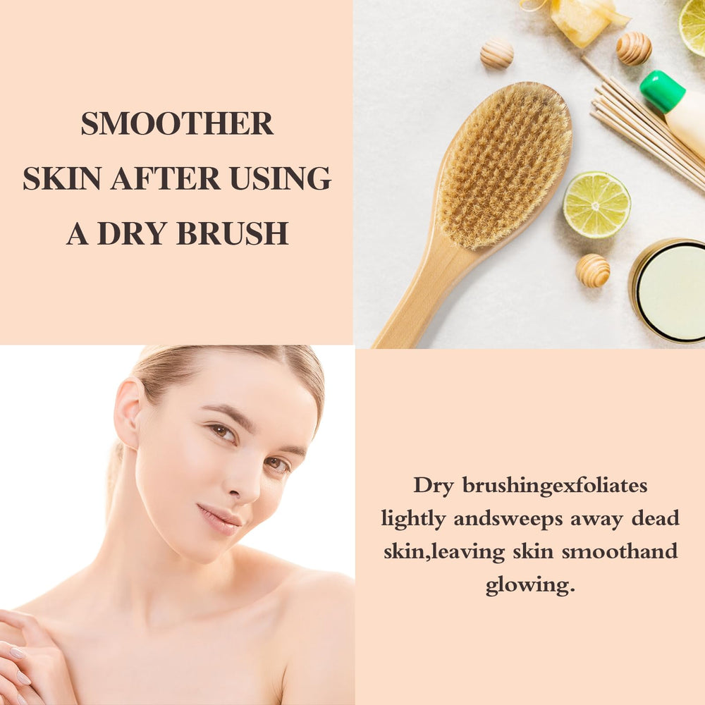 GiimiBash cepillo corporal relajante para ducha y exfoliación suave
