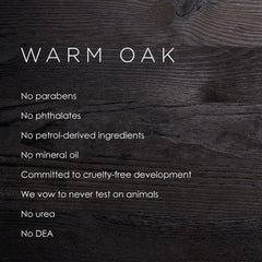 Gilchrist & Soames Warm Oak: foco en ingredientes seguros para todas las pieles