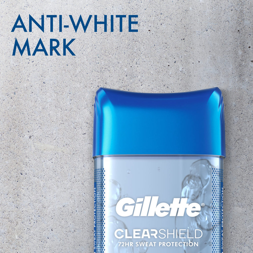 Gillette Advanced Clear Gel Cool Wave aplicación suave bajo el brazo