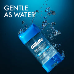 Gillette Advanced Clear Gel Cool Wave gel translúcido y sensación de frescura