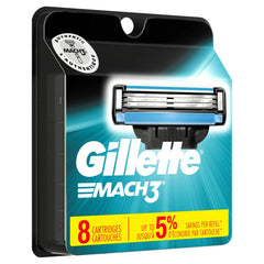 Cartouches de remplacement Gillette Mach3 pour un rasage proche et confortable