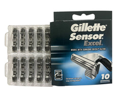 Gillette Sensor Excel: cabezal delgado y compacto para zonas difíciles.