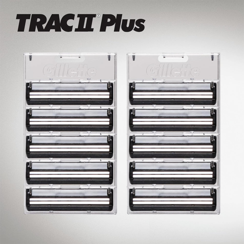 Gillette TRAC II: barrita Lubrastrip para deslizamiento suave.
