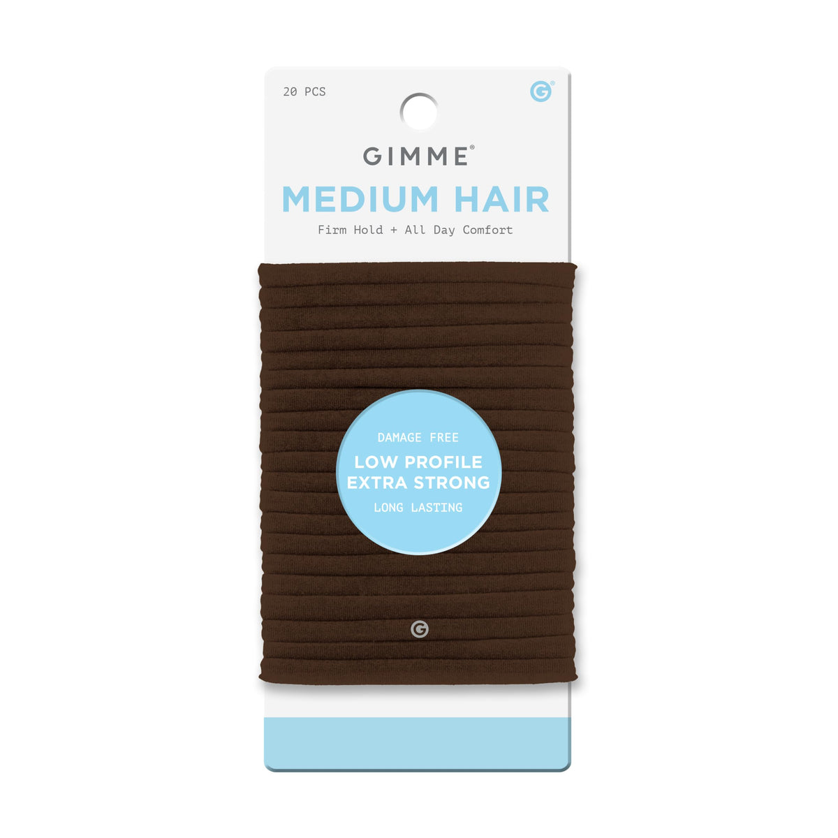 GIMME Beauty bandas perfil bajo para cabello fino: invisibles y cómodas para peinados diarios.