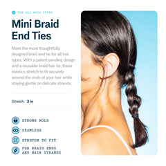 GIMME Braid Ends sin enganches, retiro cómodo sin tirar del pelo.