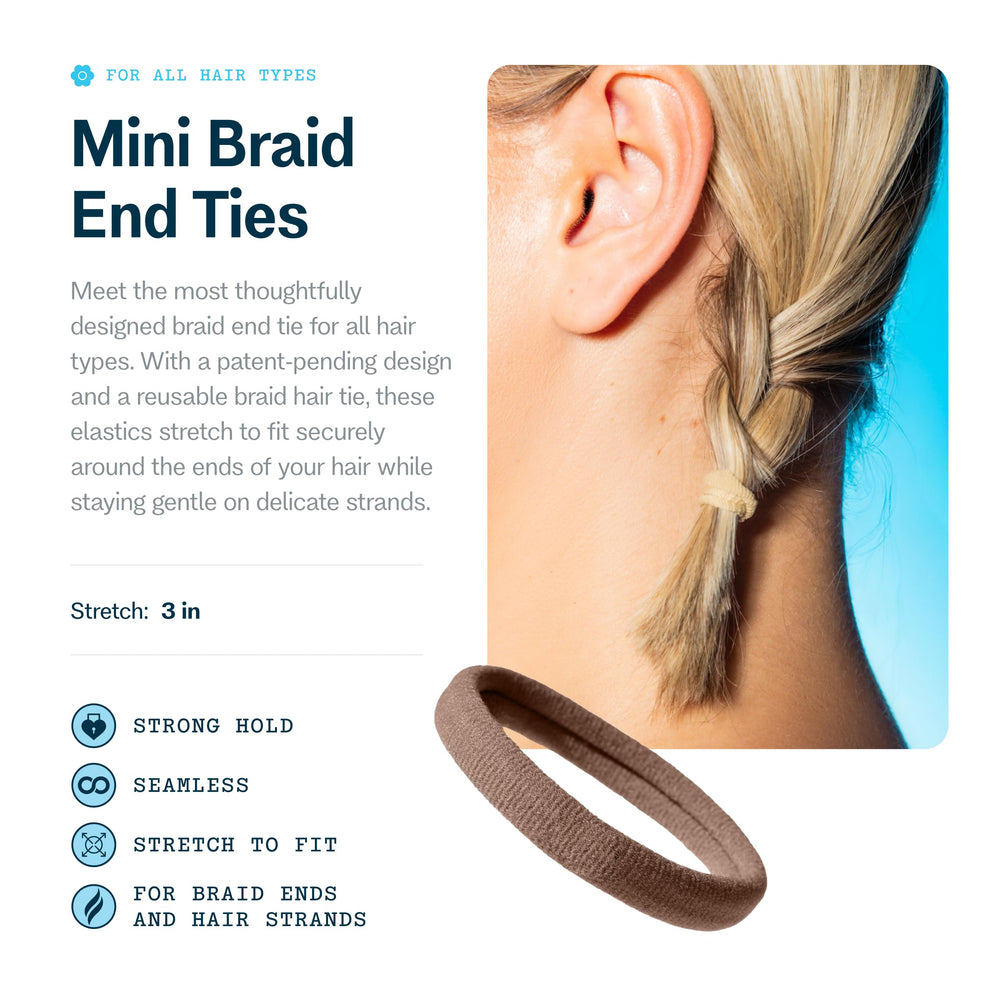 GIMME trenzas cinta elastica ajuste cómodo y unión duradera