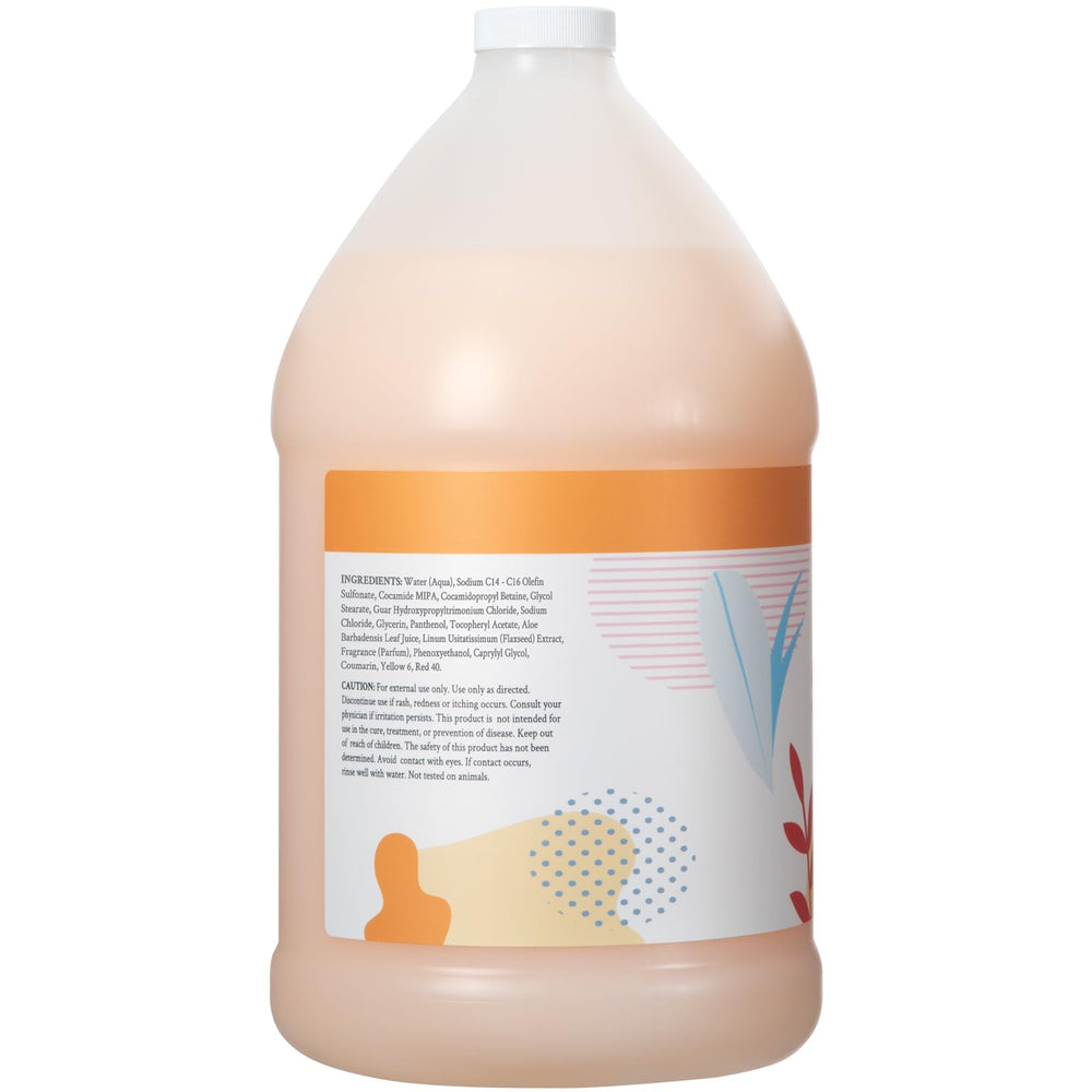 Aroma tropical coco mango llena la ducha de sensación agradable