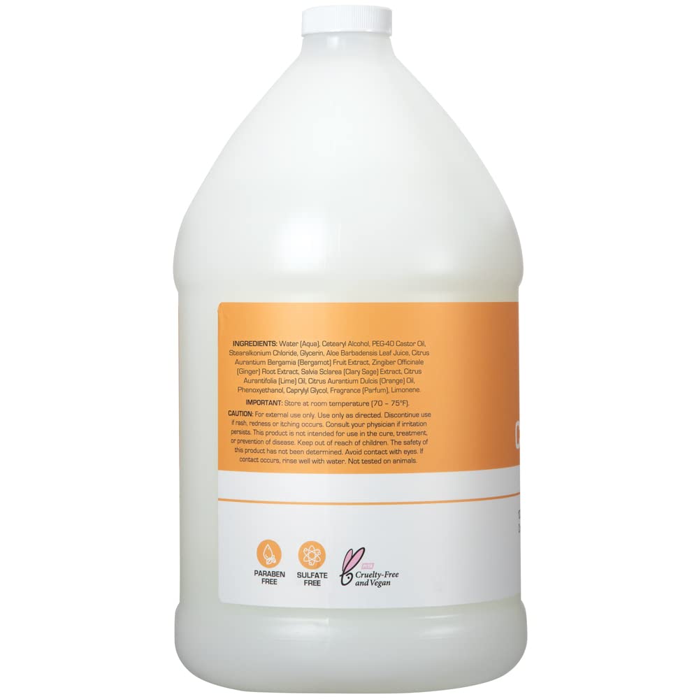 Textura cremosa de Ginger Lily Farms que penetra sin peso.