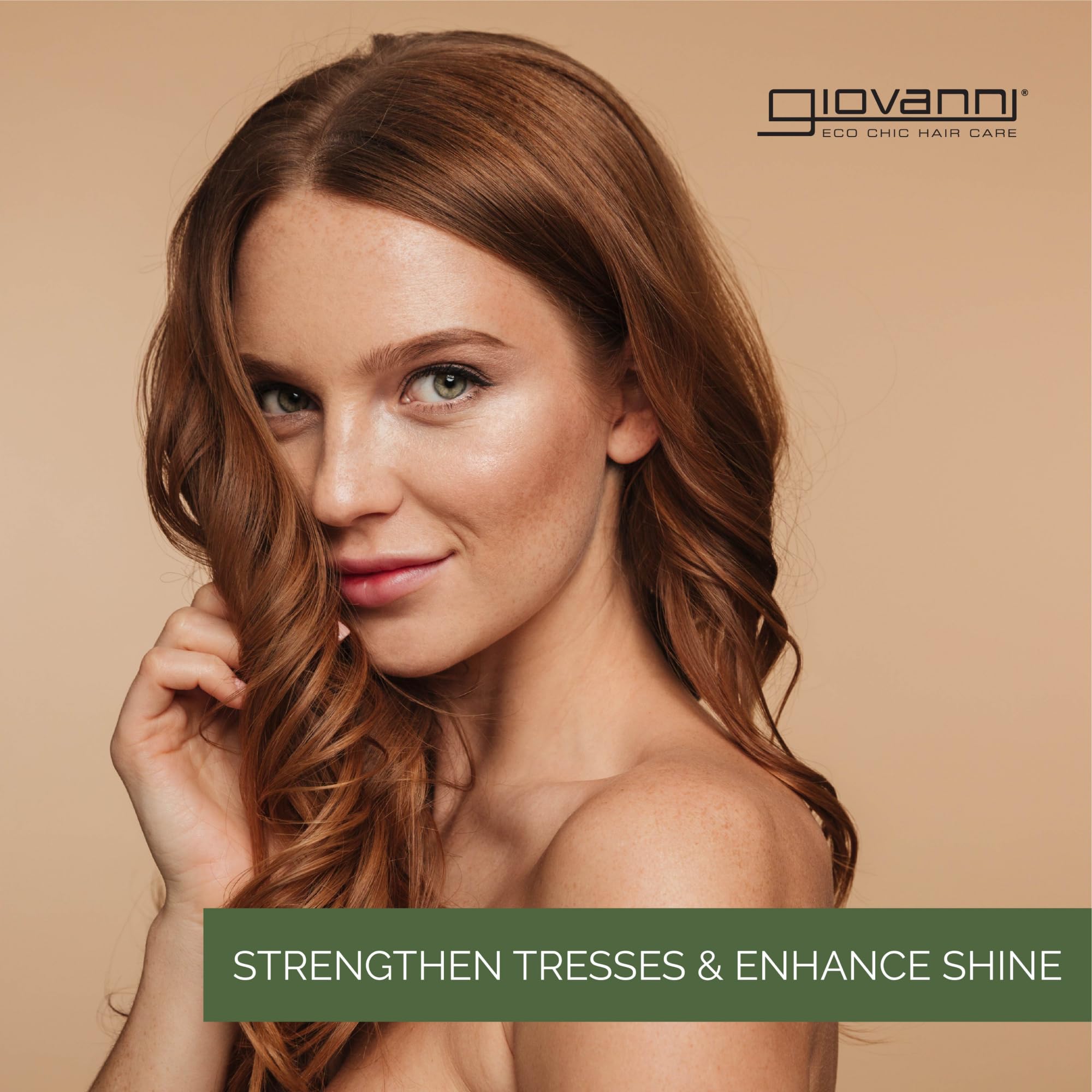 Giovanni Tea Tree Triple Treat Shampoo, aplicación fácil, cabello limpio sin resecar.