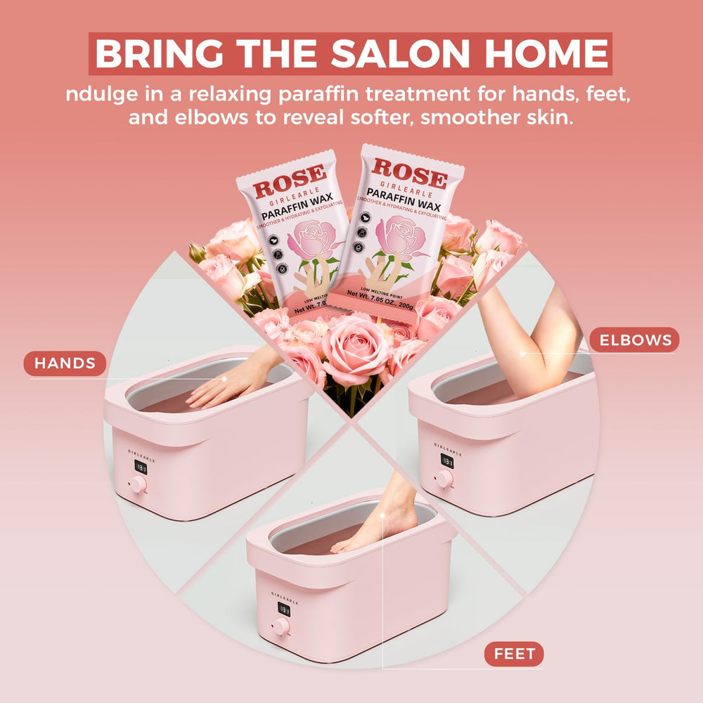 GIRLEARLE elegant spa system fits home use with minimal refills
