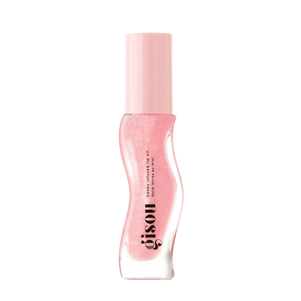Gisou Aceite Labial con Miel, frasco elegante para hidratación duradera.