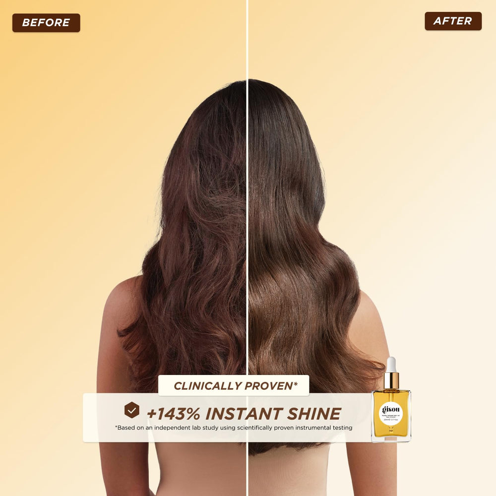 Gisou Hair Oil mini: brillo suave y control del frizz