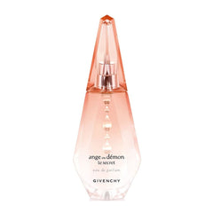 Givenchy Ange Ou Demon Le Secret, empaque lujoso que realza la presencia en el tocador.