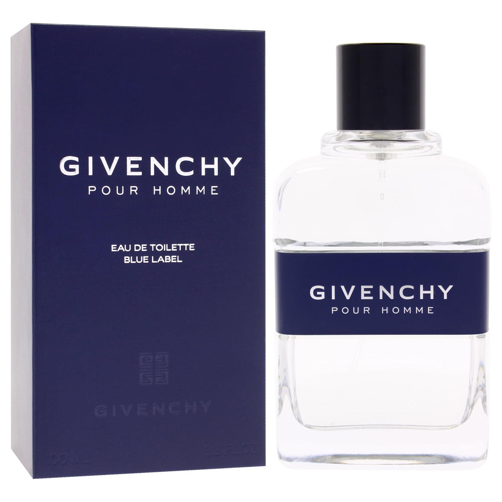 Givenchy Blue Label para hombre, atomizador, aplicación suave que dura toda la velada.