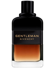 Givenchy Gentleman Réserve Privée, botella destacada, aroma cálido para ocasiones nocturnas.