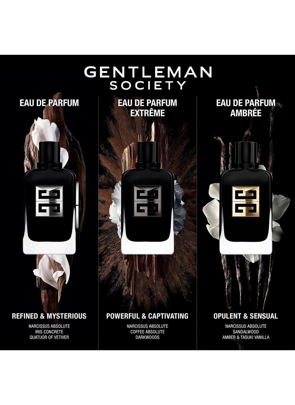 Givenchy Gentleman Society Ambree: empaque de regalo, presentación lista para sorprender.