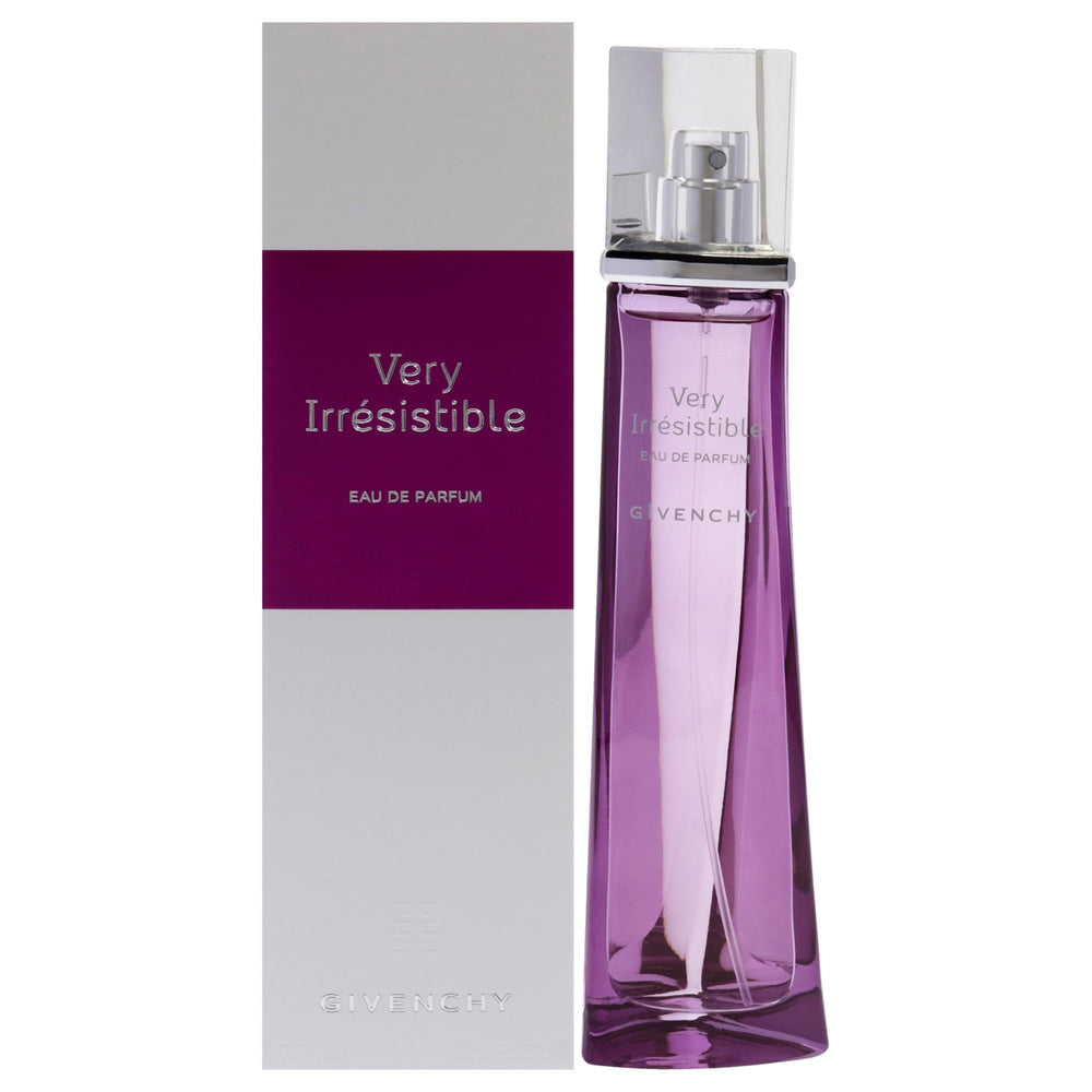 Givenchy Very Irresistible: botella elegante de fragancia floral para uso diario