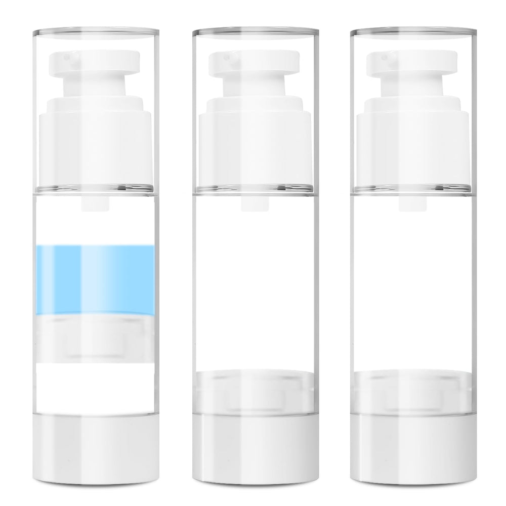 GIVITASOT botella airless con diseño al vacío para conservar cosméticos frescos.