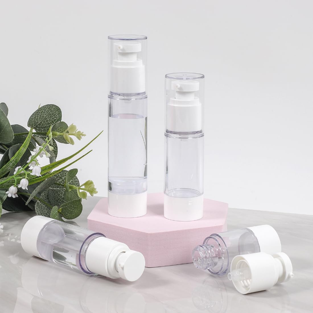 GIVITASOT dispensadores cosméticos compactos, perfectos para viaje.