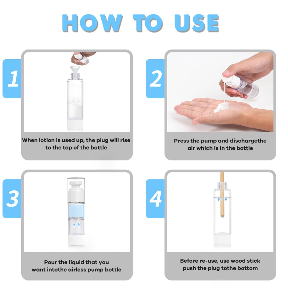 Uso amplio de GIVITASOT 15 ml para cremas, sueros y bases de maquillaje.