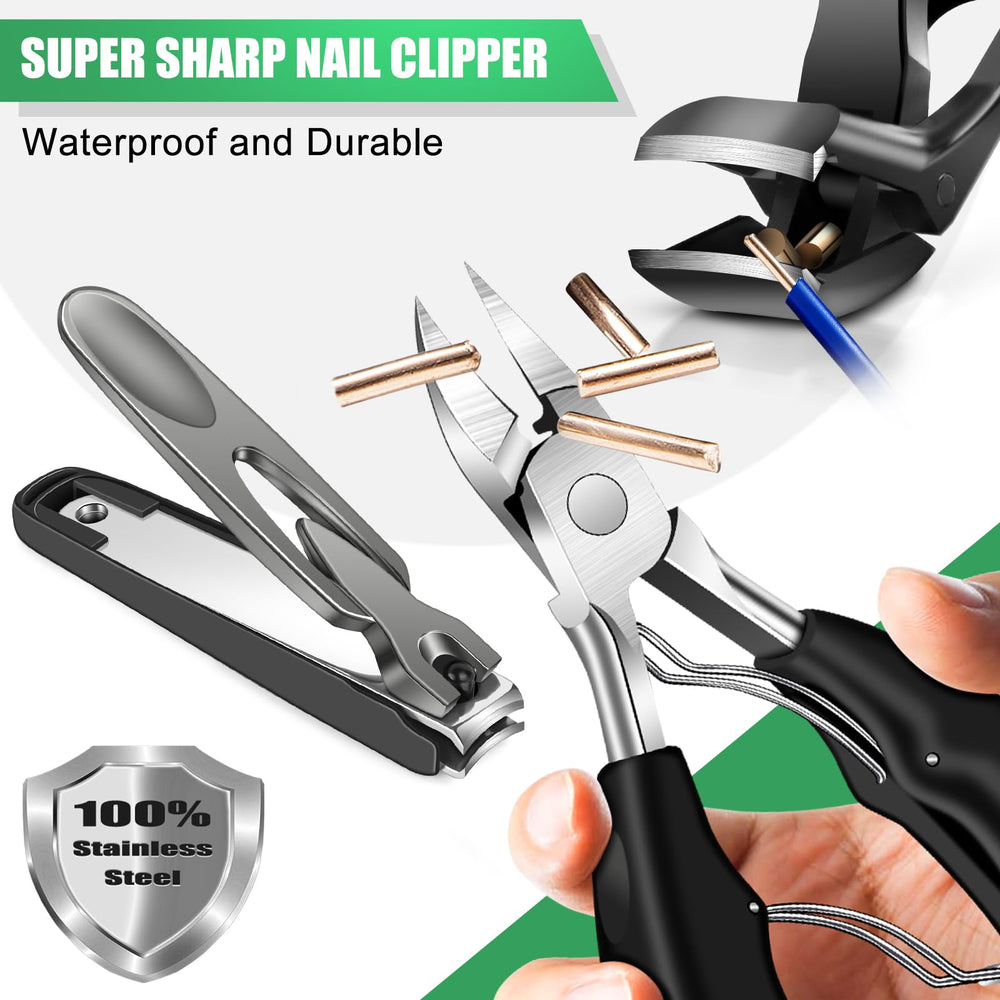 Estuche de cuero elegante con herramientas GJNL para almacenamiento limpio.