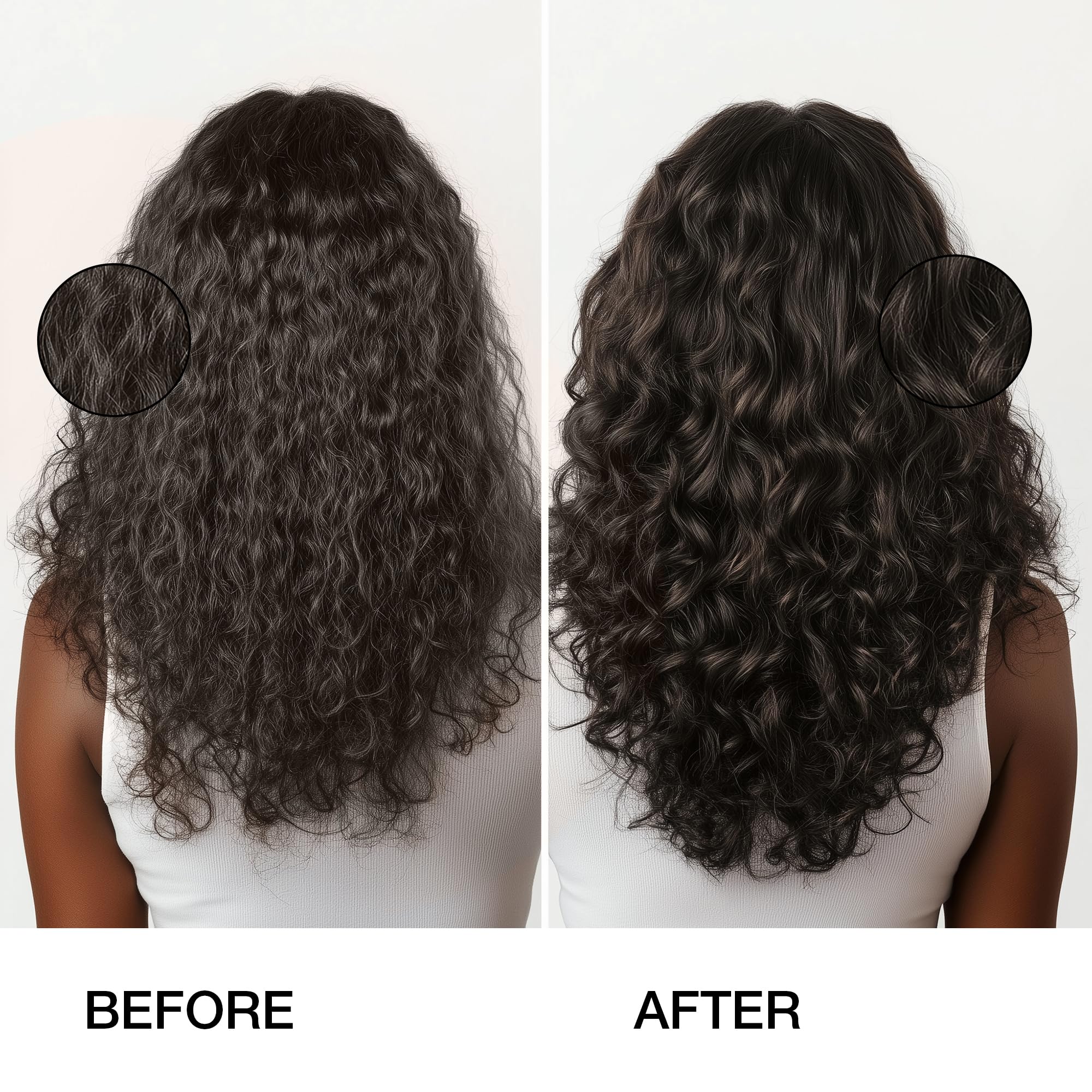 GK HAIR controla frizz y estática para un peinado suave.
