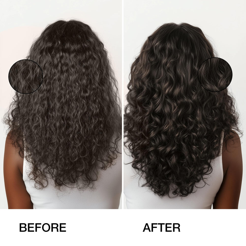 GK HAIR controla frizz y estática para un peinado suave.