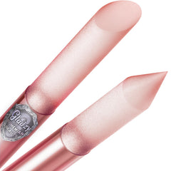 GLADZY empujador cuticula cristal: empuje suave para uñas sanas y bien cuidadas