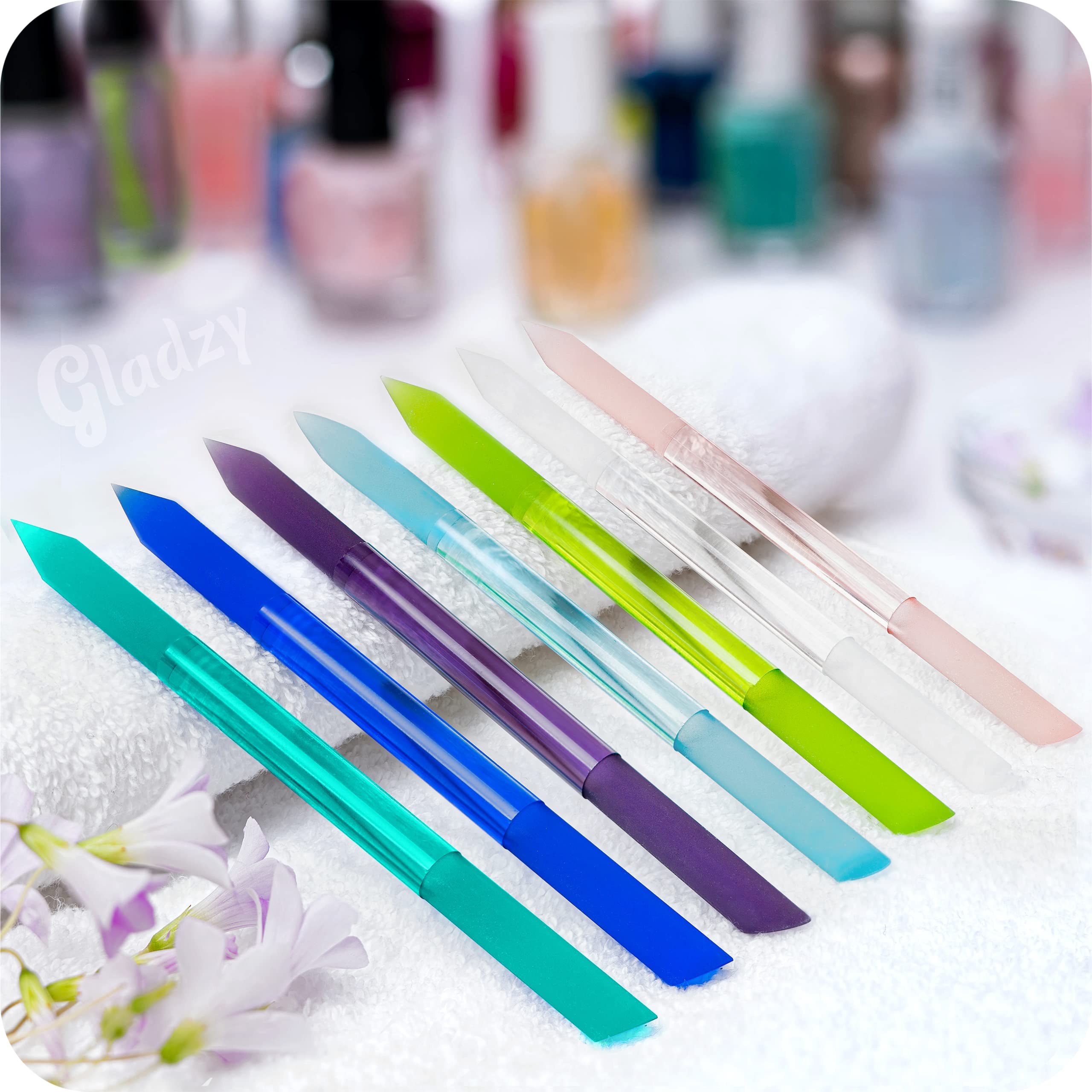 GLADZY kit cutícula manicure portátil para uso en casa.