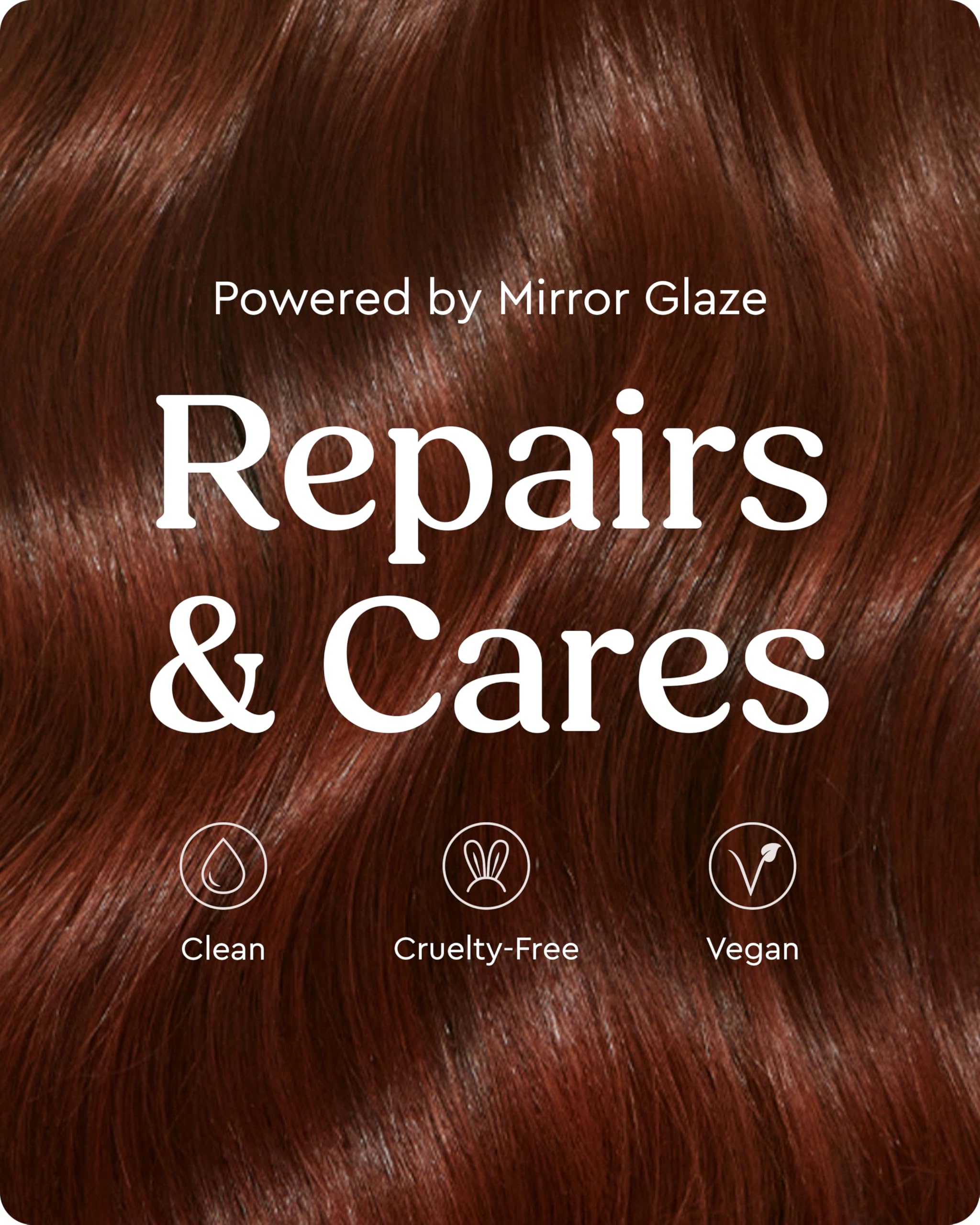 MirrorGlaze de Glaze, bloquea la humedad para un aspecto definido.