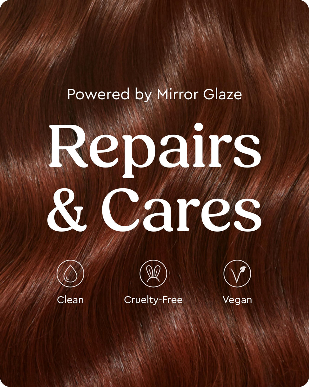 MirrorGlaze de Glaze, bloquea la humedad para un aspecto definido.