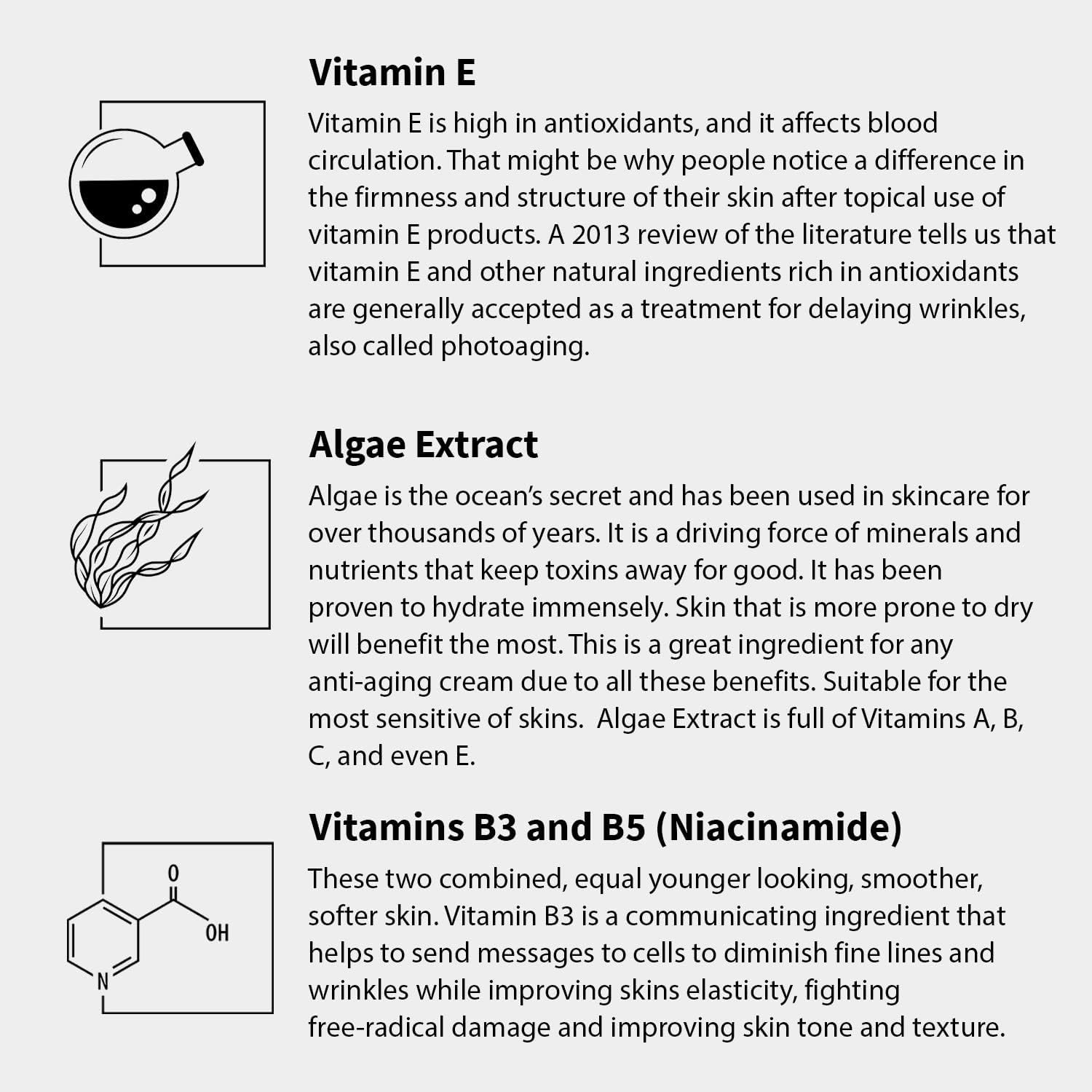 Extracto de algas de Gle Skincare para tono equilibrado de la piel.