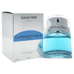 Frasco de Glenn Perri Inesperado EDT para hombre, fragancia fresca para uso diario.