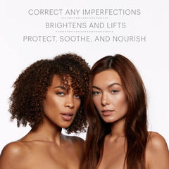 Cobertura ligera con corrector Glo Skin Beauty para ojeras suaves.