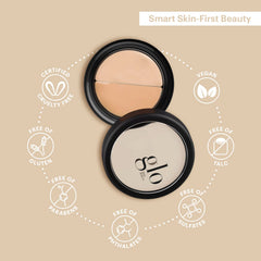 Mezcla de tonos Glo Skin Beauty para ajustar el color y lograr un acabado natural.