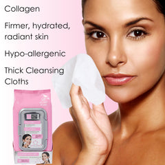 Global Beauty Care toallitas desmaquillantes retiran maquillaje resistente con suavidad.