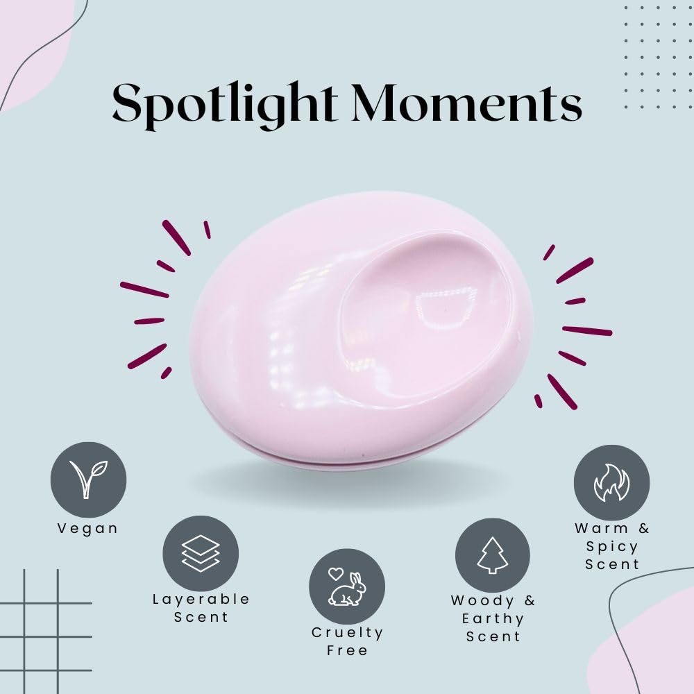 Estuche de viaje reutilizable de Glossier You Solid Perfume.