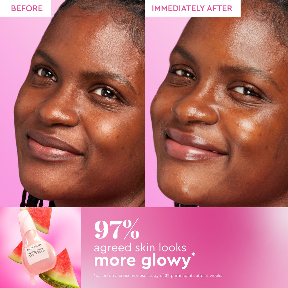 Base lumineuse Glow Recipe – utilisation comme primer pour un éclat subtil