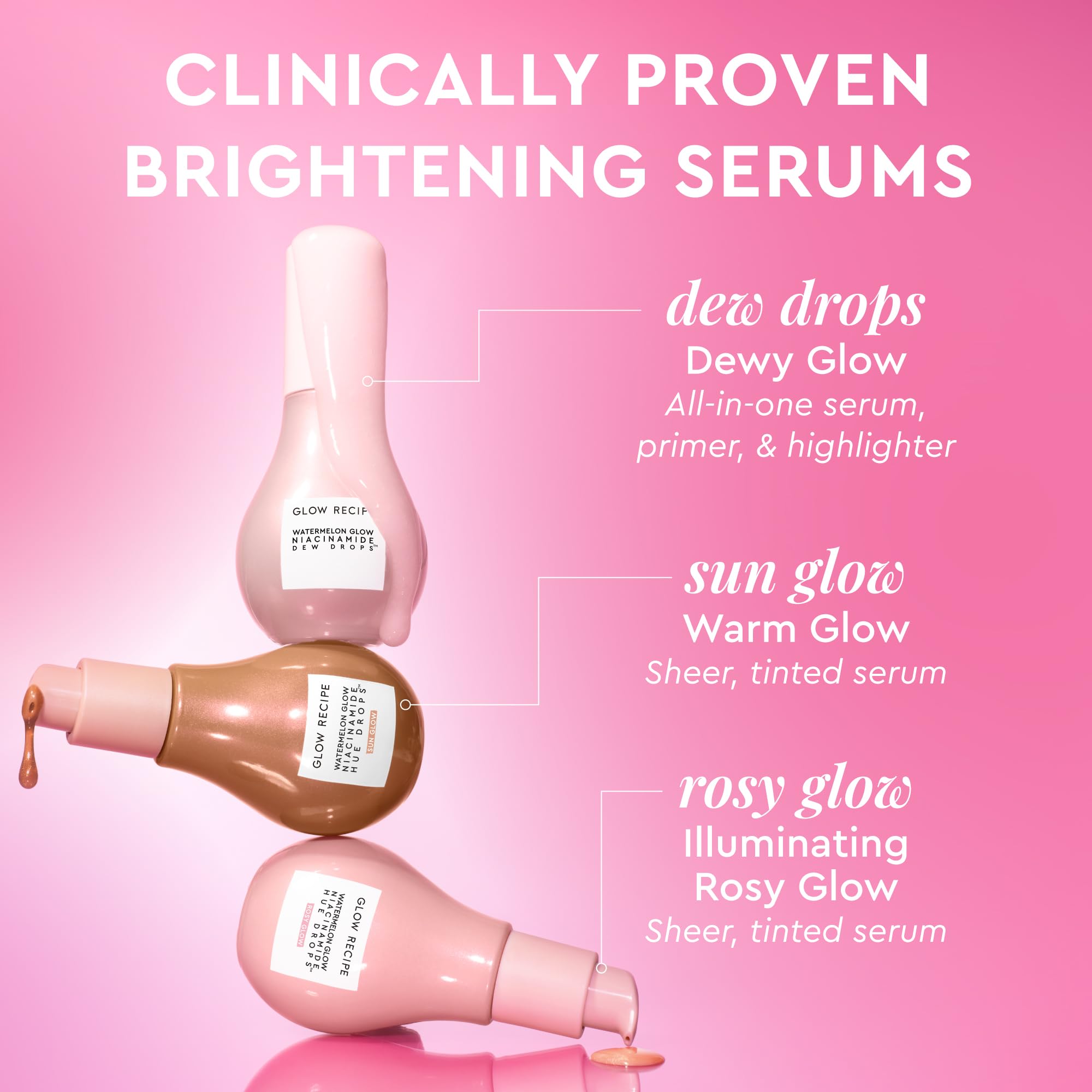 Utilisation comme base lumineuse ou illuminateur liquide avec Glow Recipe