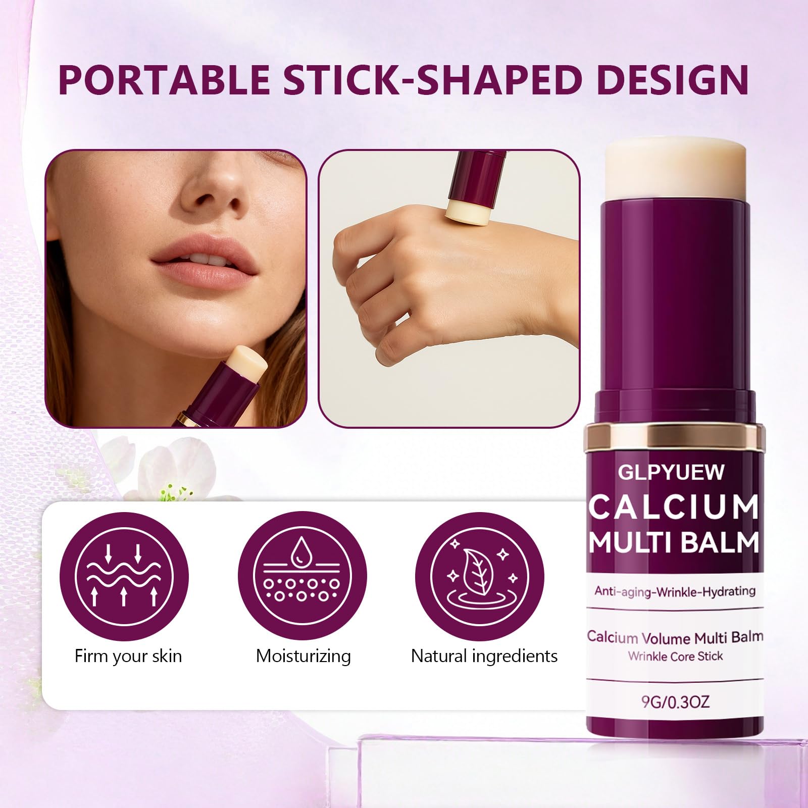 GLPYUEW Cemenrete Calcium Multi Balm: textura seda que facilita absorción.