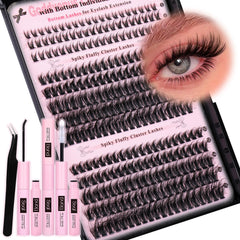 Goddvenus conjunto wispy: pestañas para un acabado natural diario.